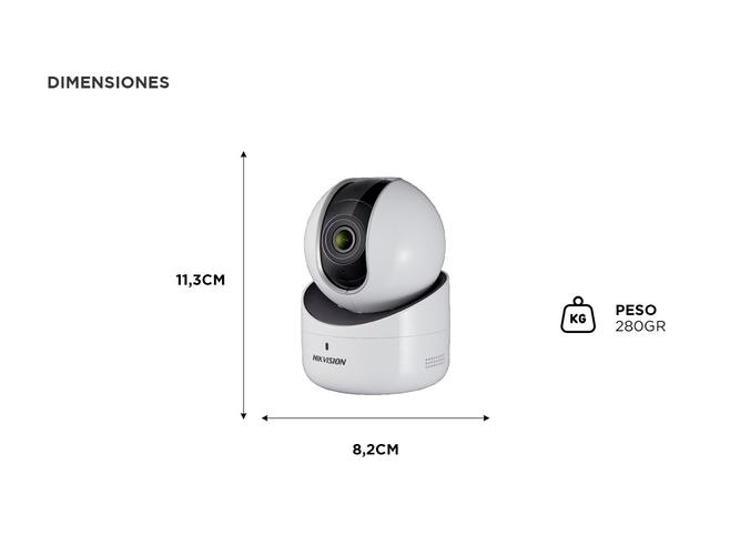 Cámara de Seguridad Wifi IP Hikvision DS-2CV2Q21FD-IW con Resolución de 2MP - 4