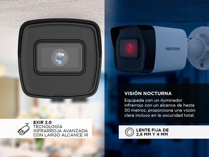 Cámara De Seguridad Bullet Hikvision DS-2CD1023G2-I 2 MP - 2