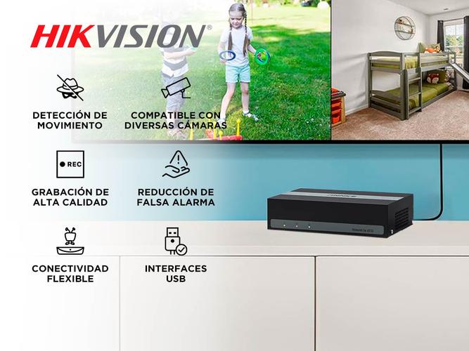 DVR eSSD Hikvision de 4 Canales 1080p - 1