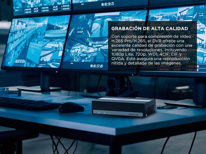 DVR eSSD Hikvision de 4 Canales 1080p - 2