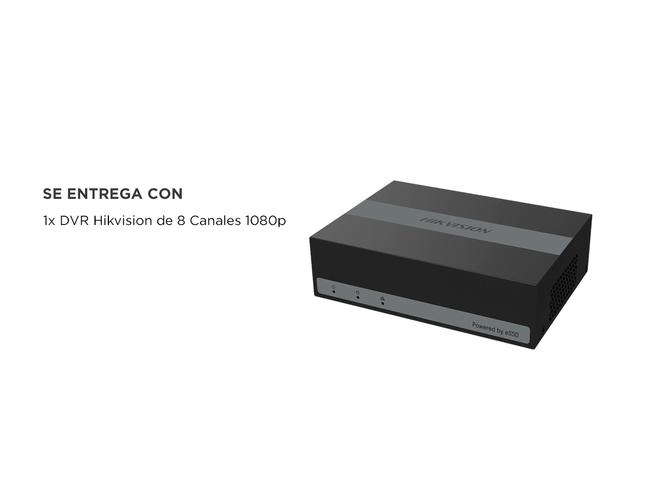 Grabadora DVR Hikvision  Ds-E08hghi-B 8 Canales eSSD 330GB 1080p - 6