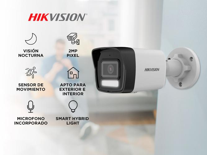 Cámara de Seguridad Bullet Hikvision DS-2CD1023G2-LIU Smart Hybrid Light - 1