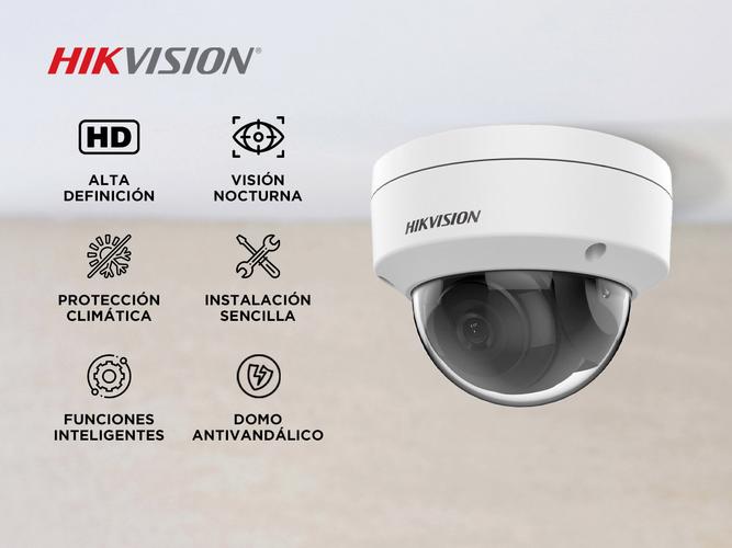 Cámara de seguridad Hikvision Domo Ds-2cd1123g2-I Burbuja Antivandálica   - 1