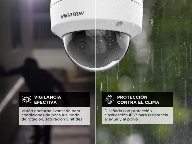 Cámara de seguridad Hikvision Domo Ds-2cd1123g2-I Burbuja Antivandálica   - 2