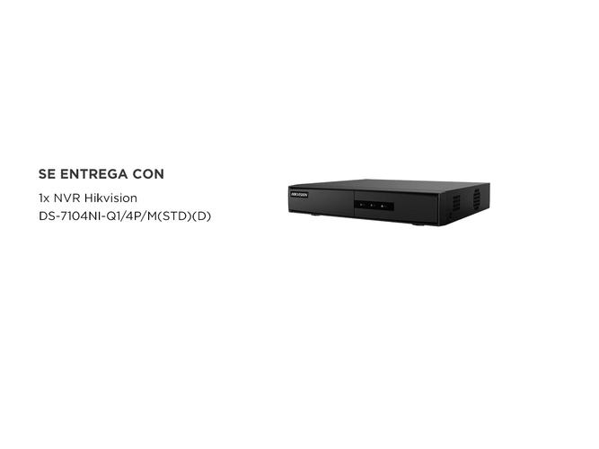 Grabadora NVR Hikvision Ds-7104ni-Q14pM 4 Canales Poe - 6