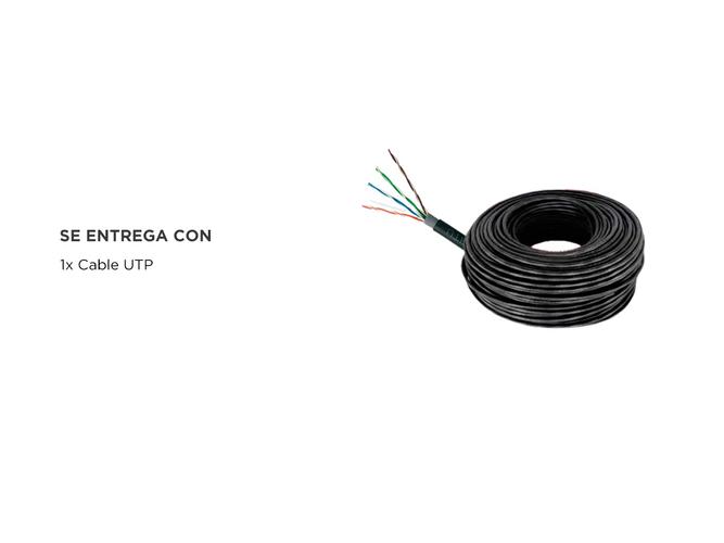 Cable UTP de Red Exterior Hikvision CAT5E de 305 m - 4