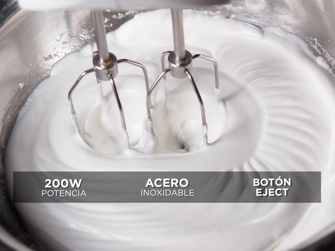 Batidora de Mano Gadnic Eléctrica 200W 5 Velocidades - 2