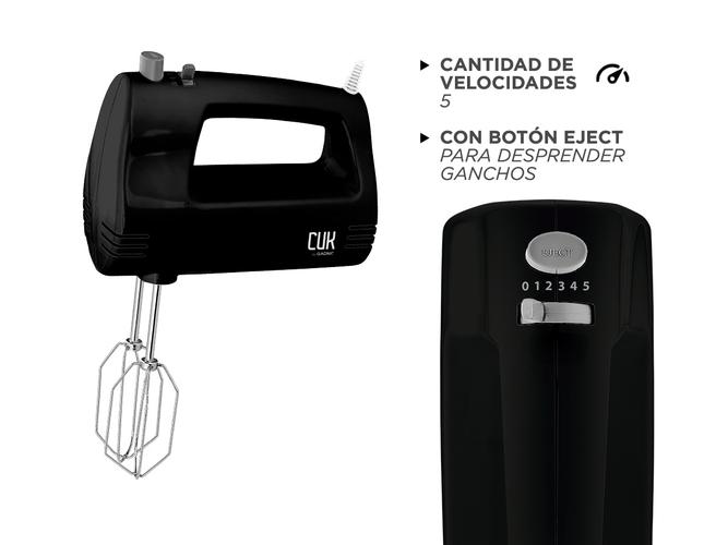 Batidora de Mano Gadnic Eléctrica 200W 5 Velocidades - 4