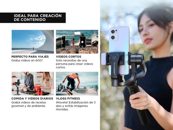 Estabilizador para Celular Hohem iSteady Mobile Kit Gimbal - 2