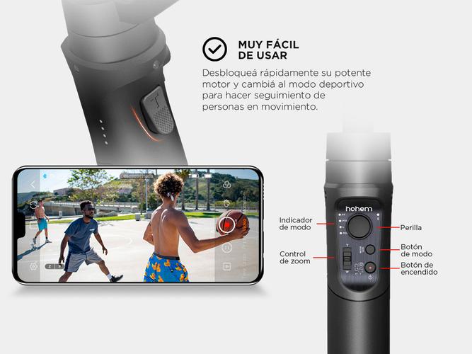 Estabilizador para Celular Hohem iSteady Mobile Kit Gimbal - 4