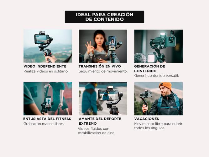 Estabilizador para Celular Hohem iSteady M6 Kit Gimbal - 2