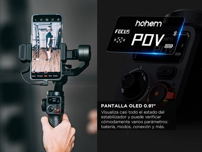 Estabilizador para Celular Hohem iSteady M6 Kit Gimbal - 4