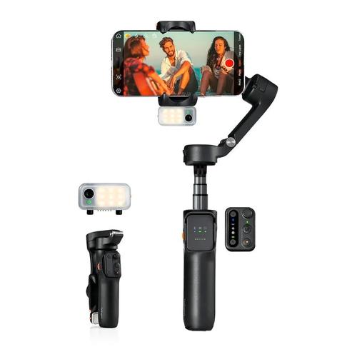 Estabilizador HOHEM iSteady V3 Tripode para celular con luz  - 0