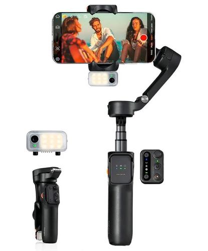 Estabilizador HOHEM iSteady V3 Tripode para celular con luz  - 6