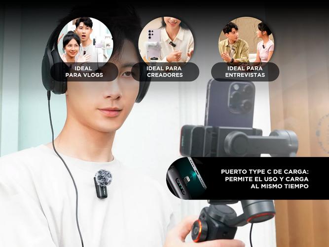 Micrófono Inalámbrico Hohem Lavalier MIC-01 Para Smartphone - 2