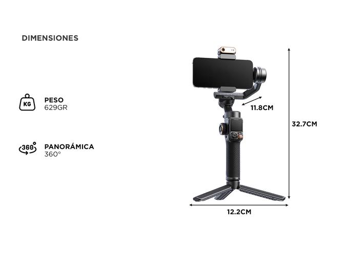 Estabilizador De Mano Hohem Isteady M7  - 4