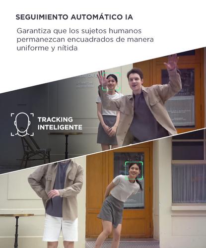 Estabilizador Hohem iSteady V3 Seguimiento IA Control Remoto Desmontable Luz Led Negro - 3