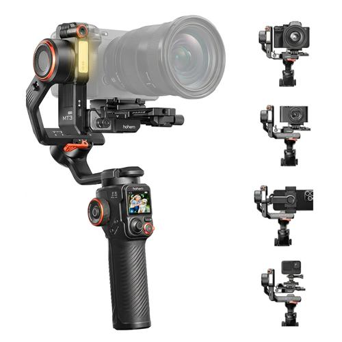 Estabilizador Gimbal Hohem iSteady MT3 Pro IA Cámaras 25 Control Remoto Desmontable - 0