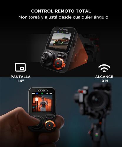 Kit Estabilizador Gimbal Profesional Hohem iSteady MT3 Pro con Tracking AI Control Remoto Follow Focus  - 3