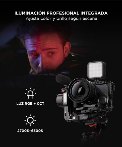 Kit Estabilizador Gimbal Profesional Hohem iSteady MT3 Pro con Tracking AI Control Remoto Follow Focus  - 4