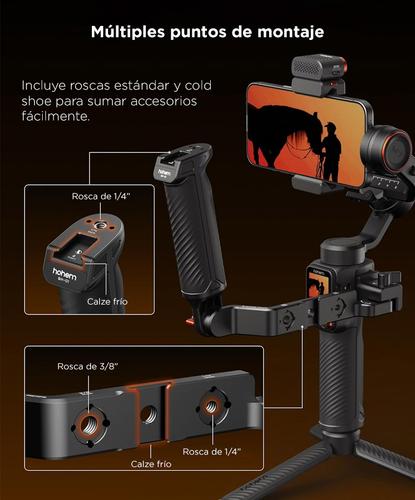 Bastón de Extensión Hohem BH-01 Para Estabilizadores Gimbal  - 3