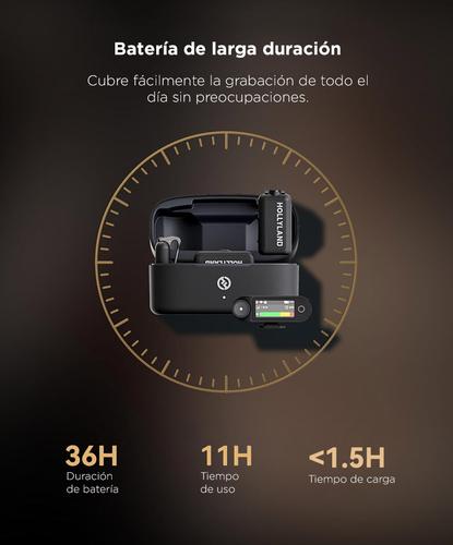 Micrófono Inalámbrico Hollyland Lark Max 2 Combo 4 Personas  4 TX  Camara RX  USB-C RX - 4