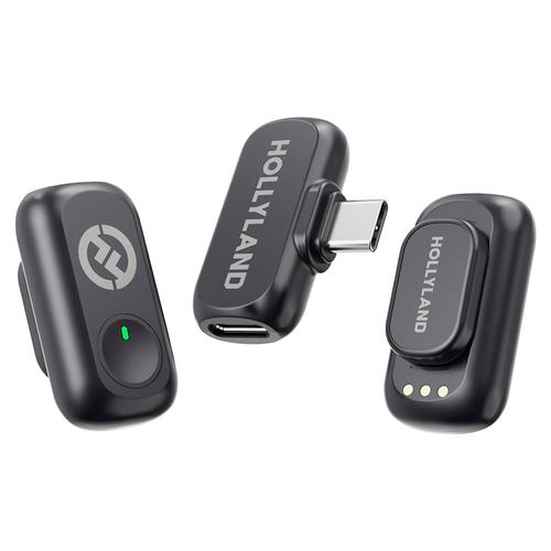 Micrófono Inalámbrico Hollyland Lark A1 2 TX  1 RX USB-C  Base de Carga - 0
