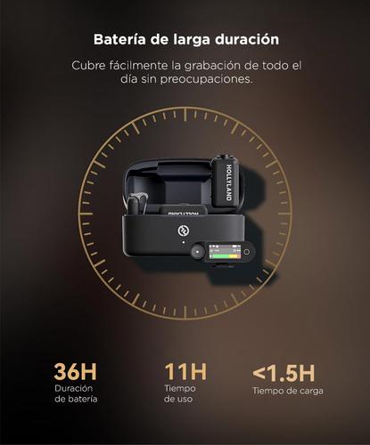  Micrófono Inalámbrico Hollyland Lark Max 2 Combo 2 TX  Camera RX  USB-C RX - 3