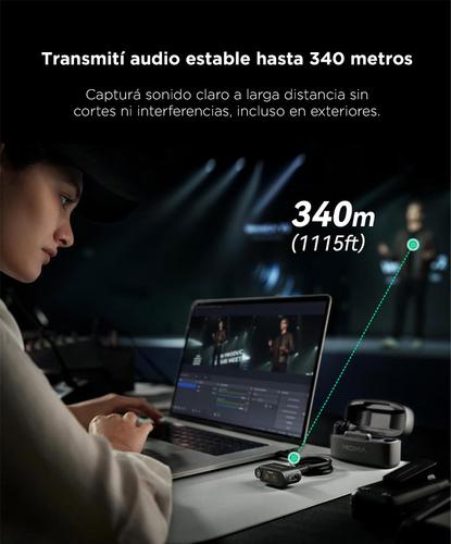  Micrófono Inalámbrico Hollyland Lark Max 2 Combo 2 TX  Camera RX  USB-C RX - 4