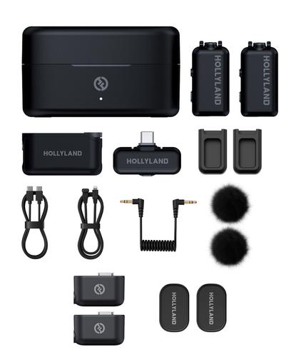  Micrófono Inalámbrico Hollyland Lark Max 2 Combo 2 TX  Camera RX  USB-C RX - 6