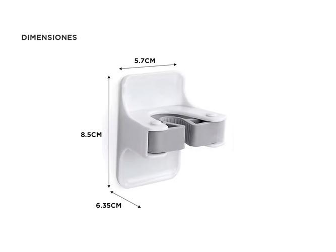 Soporte Escobero para Colgar Gadnic de Pared Adhesivo - 4