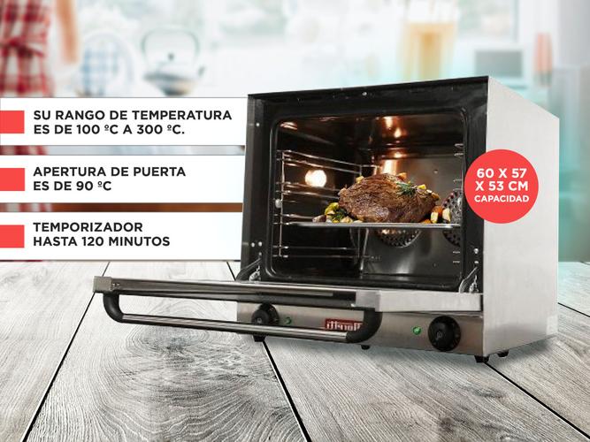 Horno Convector Moretti Deli-4 300 grados max - 2