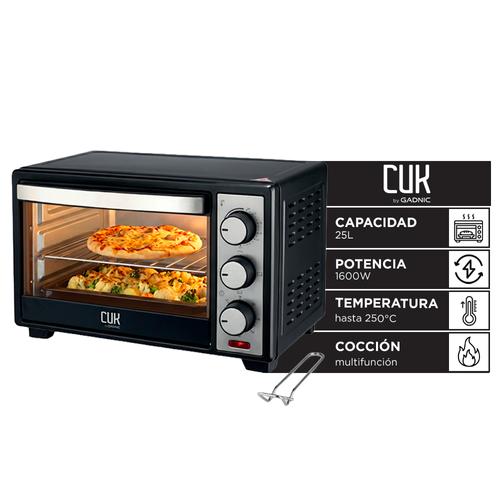 Horno Eléctrico Cuk by Gadnic 25L 1600W Multifunción - 0