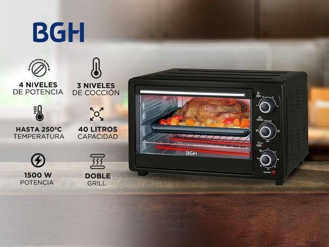 Horno Eléctrico BGH 40 litros BHE40M19N - 1