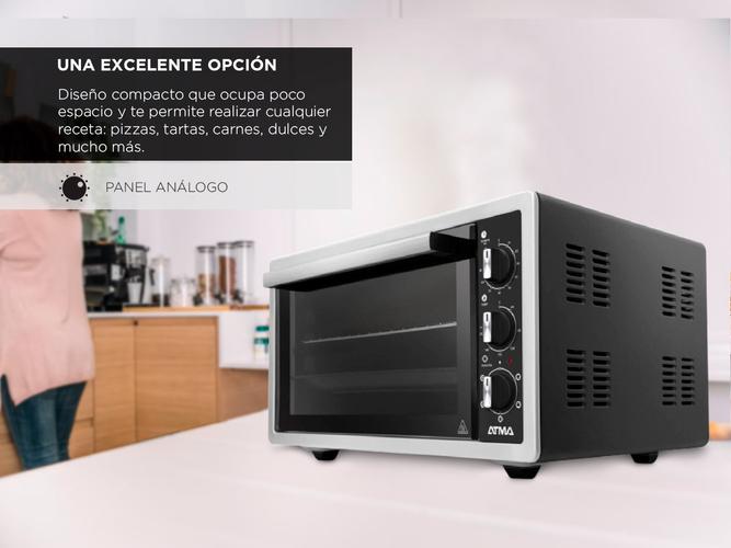 Horno electrico Atma HGA5021N con Grill 50 litros 1400W - 4