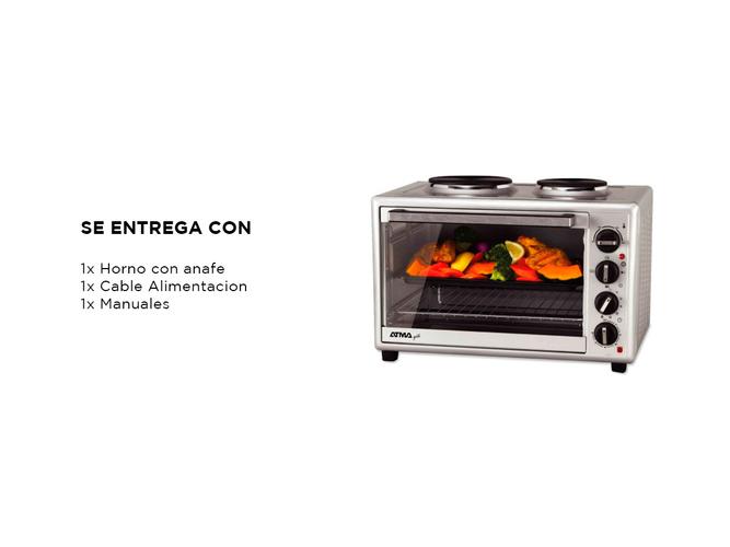  Horno Eléctrico Atma Grill Anafes Hg4022api 40 Lts 3250w - 5