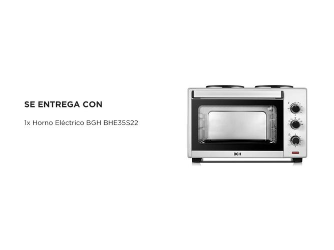  Horno Eléctrico BGH 35 Litros BHE35S22 Silver - 5
