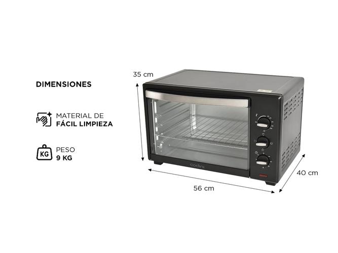 Horno Eléctrico Codini 46CL 33Lts 2000W  - 4