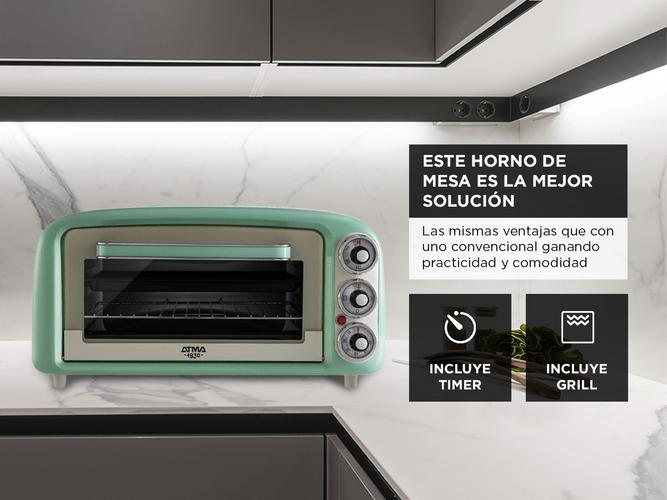 Horno Electrico Atma Grill Vintage 16Lts 1380W HG2019VN - 2