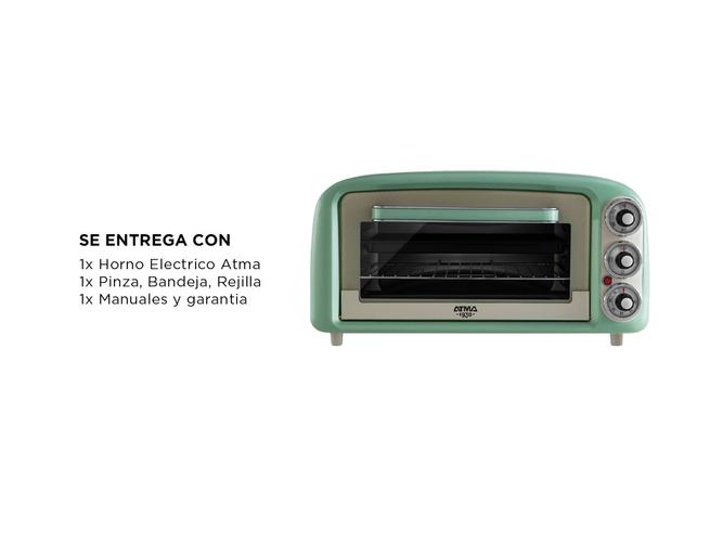 Horno Electrico Atma Grill Vintage 16Lts 1380W HG2019VN - 5