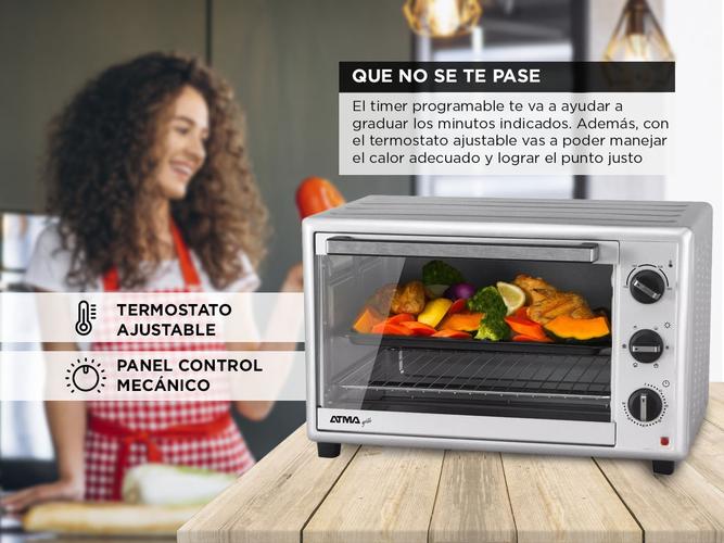 Horno Electrico Atma Grill 2200w 60 Litros HG6022PI - 3