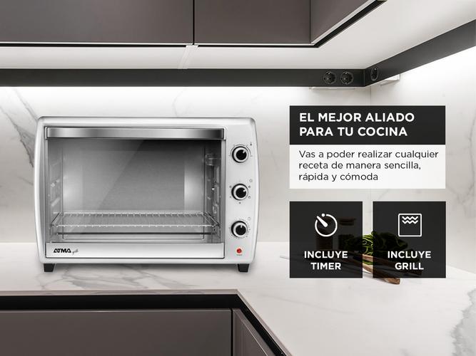 Horno Electrico Atma Grill 70 lts Timer 2200w 250° HG7022P - 2