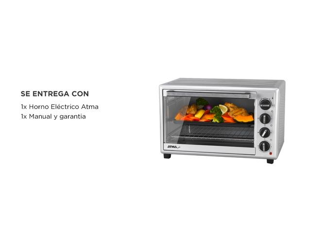 Horno Electrico Atma Grill 90l Spiedo 2700w Hg9022p  - 5