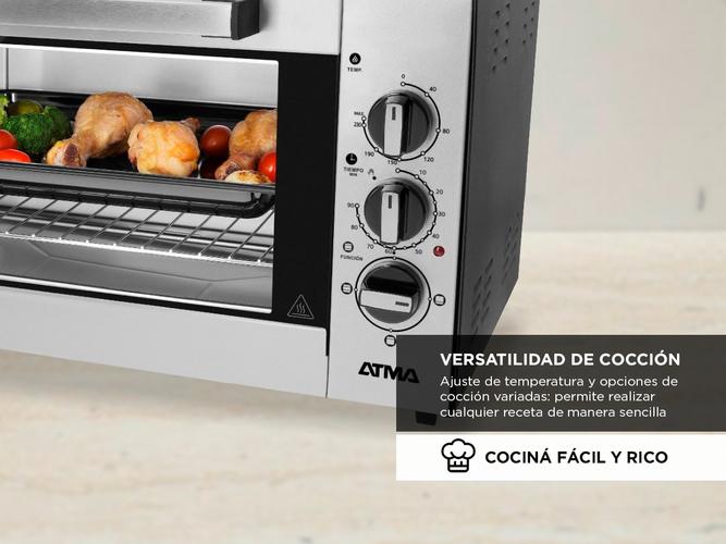 Horno Eléctrico Grill Atma 94HG3021 30 litros - 4