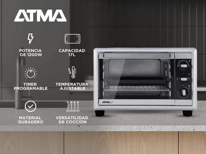 Horno Eléctrico Grill Atma HG2010N 17 litros  - 1