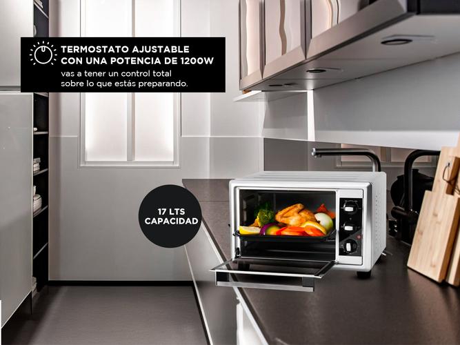 Horno Eléctrico Grill Atma HG2010N 17 litros  - 2