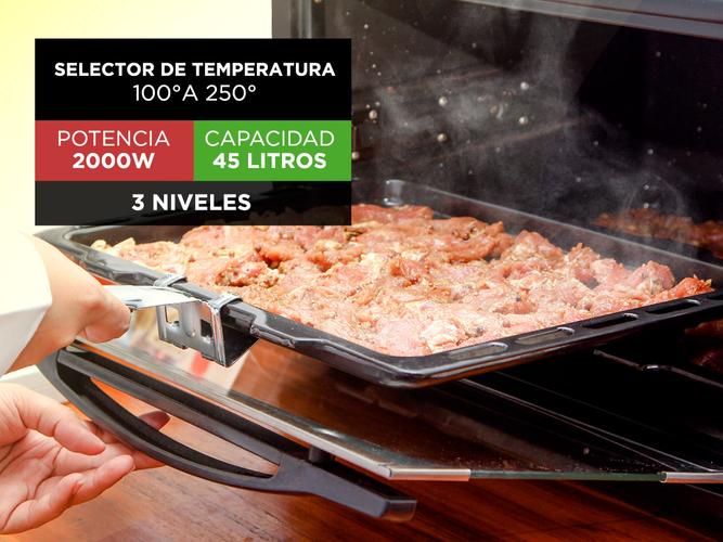 Horno electrico Winco W645 con capacidad de 45 litros - 3