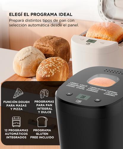 Máquina De Pan Automática CUK By Gadnic 12 Programas 550W - 2