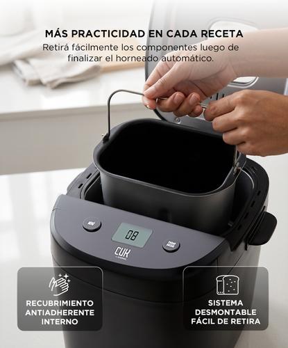 Máquina De Pan Automática CUK By Gadnic 12 Programas 550W - 4