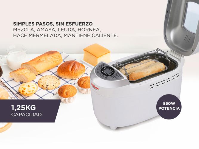 Horno de Pan Liliana Full Bread AFP910 Timer 12 Programas 850w 1.25Kg + Accesorio Baguette - 2